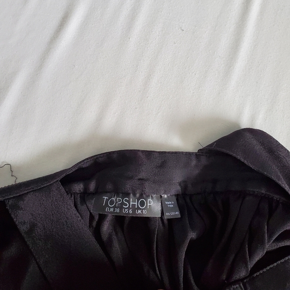 Topshop Backless Black Dress - Picture 4 of 4